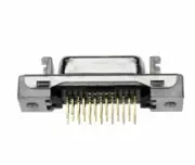 Pack of 2 10226-6212PC Connector Receptacle 26 Position Panel Mount, Throug...
