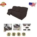 Stretchable Spandex Sofa Cover with Elastic Bottom - Kids & Pet Friendly