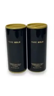 AVON ~ Rare Gold~Shimmering Body Powder~ 2 Pack ~1.4oz New Sealed Vintage