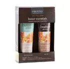 Cuccio 2 Pack Milk & Honey Butter and Scrub & Butter Essentials 4oz/ each