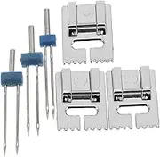 EPIGEIST 2mm-4mm Twin Needles for Sewing Machines Purpose Needles Threading Tool for Home Professional Projects