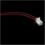 1 Set 2-pin 7282-1020 Car Reverse Cable Car ABS Sensor Cable Connector(Female 20cm Wires)