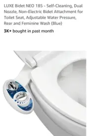 NEO 185 Mechanical Bidet Attachment LUXE Bidet