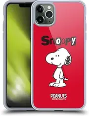 Head Case Designs Officially Licensed Peanuts Snoopy Characters Gel Case [Military Grade Protection] Compatible with Apple iPhone 11 Pro Max