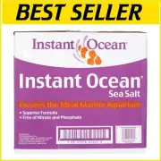 Superior Solubility Sea Salt for Marine Fish Tanks - 62 lbs | Fast Dissolving