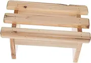WEKAMOS Footrest Stool for Bathing Multipurpose Footstool High Sauna Footrest Stable Design for Home Use for Living Room Bathroom Sauna
