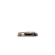 [GOTI] Silver and Leather Bracelet Silver