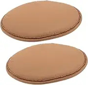 INOOMP 2 Pcs Thickened Polyester Round Seat Cushions for Home and Outdoor Use Comfortable Chair Pads for Dining and Floor Sitting Mats for Versatile Seating