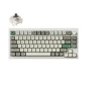 Keychron Q1 Max Wireless Keyboard (White) (Gateron Jupiter Brown Switches)