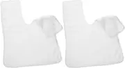 BESPORTBLE 2Pcs Fleece Hair Drying Towels Super Absorbent Microfiber Salon Towels for Wet Hair Soft Comfortable for Home Travel Use