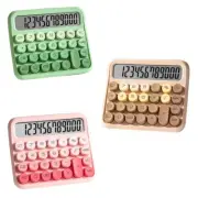 Candy Desk Calculator with 12Digit Display Mechanical Keypad Calculator