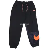 在飛比找蝦皮購物優惠-[歐鉉]NIKE NSW 黑色 大LOGO 寬鬆 高腰 抽繩