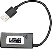 KCX-017 USB Tester USB Power Meter, USB Voltage and Current Tester Multimeter 3~15V 0.05A-3.50A Ammeter Tester USB Tester