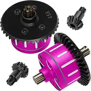 Speed Up 35T Front Rear Differential & 14T Main Gear Upgrades Part for 1/10 Bigrock/Granite,Senton/Vorteks(223S) 3S BLX,Kraton/Outcast(V1&V2) 3S BLX,1/8 Typhon(223S)/Vendetta 3S BLX,Infraction,Pink