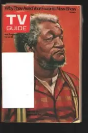 MAG: TV Guide 2/14/1976-Redd Foxx-Sanford & Son cover-New York Metro edition-VG