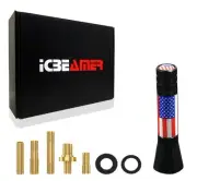 JDM 2" Mini USA United State of America support July 4 radio AM/FM antena P308 (for: Mini)