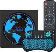 Android 11.0 TV Box 4GB 64GB RK3566 Quad Core 64-Bit Cortex-A55 CPU 2.4Ghz/5Ghz Dual Band WiFi 4K Ultra HD Bluetooth 4.0 Ethernet 1000M with Wireless Mini Keyboard,2gb+16gb