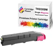 Magenta Non-Genuine Toner Cartridge for Kyocera TK-8309M TK8309M (15,000 Pages) for TASKalfa 3050ci TASKalfa 3051ci TASKalfa 3550ci TASKalfa 3551ci