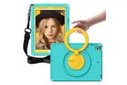 Handle Shockproof EVA Tablet Case for iPad Air 3/Pro 10.5 inch with Screen Protector & Shoulder Strap-Glacial