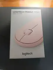 PINK Logitech Logi Pebble M350 Wireless Optical Mouse Bluetooth USB dongle mode