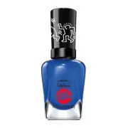 Sally Hansen Miracle Gel?, Keith Haring Draw Blue In, Long Lasting, Gel-Like For