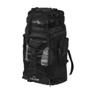 Military Backpack Tactical Hiking Camping Black