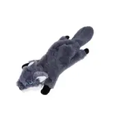 Dog Toy Bite Wear-resistant Vocal Molars Pet Plush Medium Large Supplies, Size:Large(Wolf)
