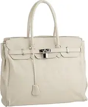 box21(ボックスニジュウイチ) Box Nijuichi Box21 1333401 [Lesson] Handbag, Ivory, Free Size