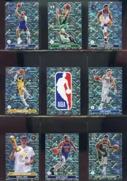 NEW 9 LOT 2023 PANINI NBA STICKER SILVER HOLO FOIL LEBRON LUKA TATUM CURRY SHINY
