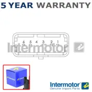 Mass Air Flow Meter Sensor Intermotor 19652-MCP Fits Citroen Peugeot Fiat