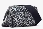 Tory Burch Virginia Mini Nylon Crossbody Pouch Camera Bag~NWT~ Navy Diagonal T