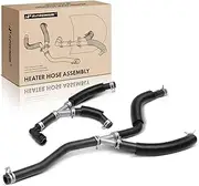 A-Premium HVAC Heater Hose Assembly Replacement for Chrysler Town & Country 2011-2016 Dodge Grand Caravan 2011-2020, 3.6L, Supply and Return, with Auxiliary Heater, A Set of 2
