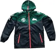 [Classic Sports] NRL 2024 Wet Weather Jacket - South Sydney Rabbitohs - Black - Adult