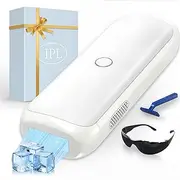Pulsed Light Epilator with Cooling Function, Infinite Flashes of Pulsed Light, IPL Laser Epilator with 510nm-1200nm Red Light Wave for Women, Men, Bikini Line, Face