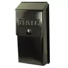Tuff Stuff 2015 Black Enamel Metal Vertical Mailbox, With Security Key Lock