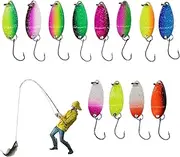 Single Hook Sequin Lure | Single Hook Spinner Sequins Baits | Multi-Functional Leisure Tool for All Kinds of Weather and Water Conditions