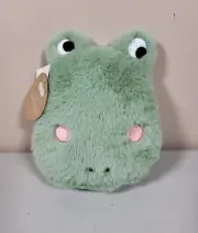 Mud Pie Soft Plush Fabric Frog Puppet Book Child's Toy