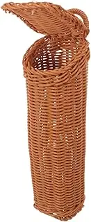 Totority Woven Wall Hanging Basket for Kitchen Storage Small Hanging Basket for Garlic Ginger Fruits Practical and Elegant Design for Organizing Space
