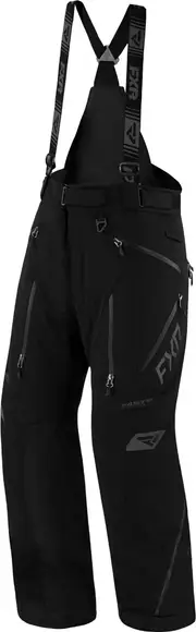FXR Renegade FX 2023 Snowmobile Bib Pants, black, Size S for Men