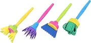 4Pcs Art Sponge Brushes Safe Washable Drawing Tools for Educational Crafts and Fun Painting Activities for Childrens DIY Projects