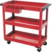 PK Tool 100kg Capacity 3 Shelf Steel Tool Trolley - PT81002