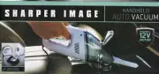Sharper image handheld auto vacuum-BAGLESS DESIGN 12V POWER new