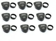 Eye Diagnose Lot Of Nine 20D BIO Lens For Ophthalmologist & Optometrist