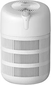 4-in-1 Advanced Ionic 360° Air Purifier Tower with Catalyst Filter, UV light and True HEPA-13 Filter, ideal for rooms up to 15 m² Removes Dust Pollen Pet Hair Allergies