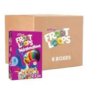 Kellogg's Froot Loops Breakfast Cereal Kids Cereal Family Breakfast Original ...