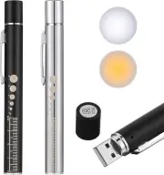 LED Inspection Penlight Rechargeable Flashlights Pocket Size Work Lighting Pen