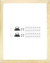uxcell DIY Canvas Stretcher Bars, 20 x 16 Inch Canvas Frame Wooden Frames Kit Sturdy Stretcher Frames for Oil Paintings Prints Posters