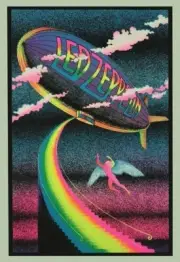 Led Zeppelin - Band Promotional Poster Wall Art No Frame