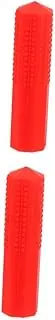 TEHAUX 2pcs Soft Pencil Topper Chewing Silicone Erasers for Boys and Girls Sensory Needs Writing
