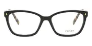 Prada PR 15ZV 3891O1 Women’s Glasses Black Size 55 - Private Health Rebate - Blue Light Block Available
